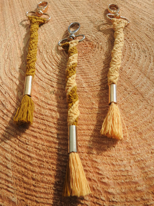 Anhänger "Twister" Gelb