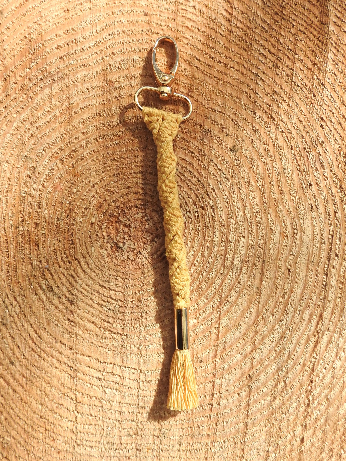 Anhänger "Twister" Gelb