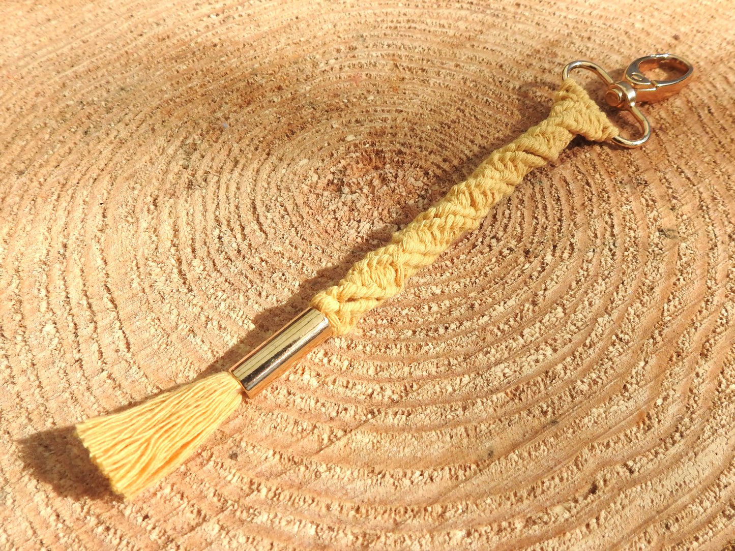 Anhänger "Twister" Gelb