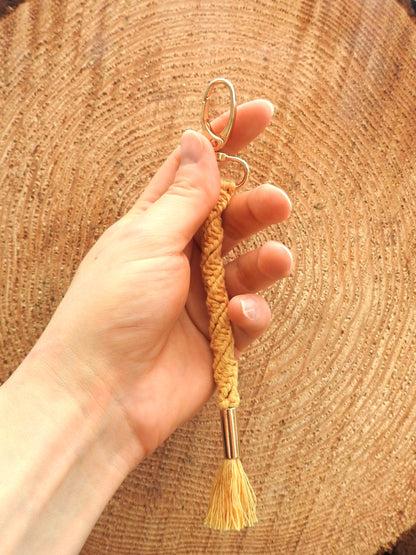 Anhänger "Twister" Gelb