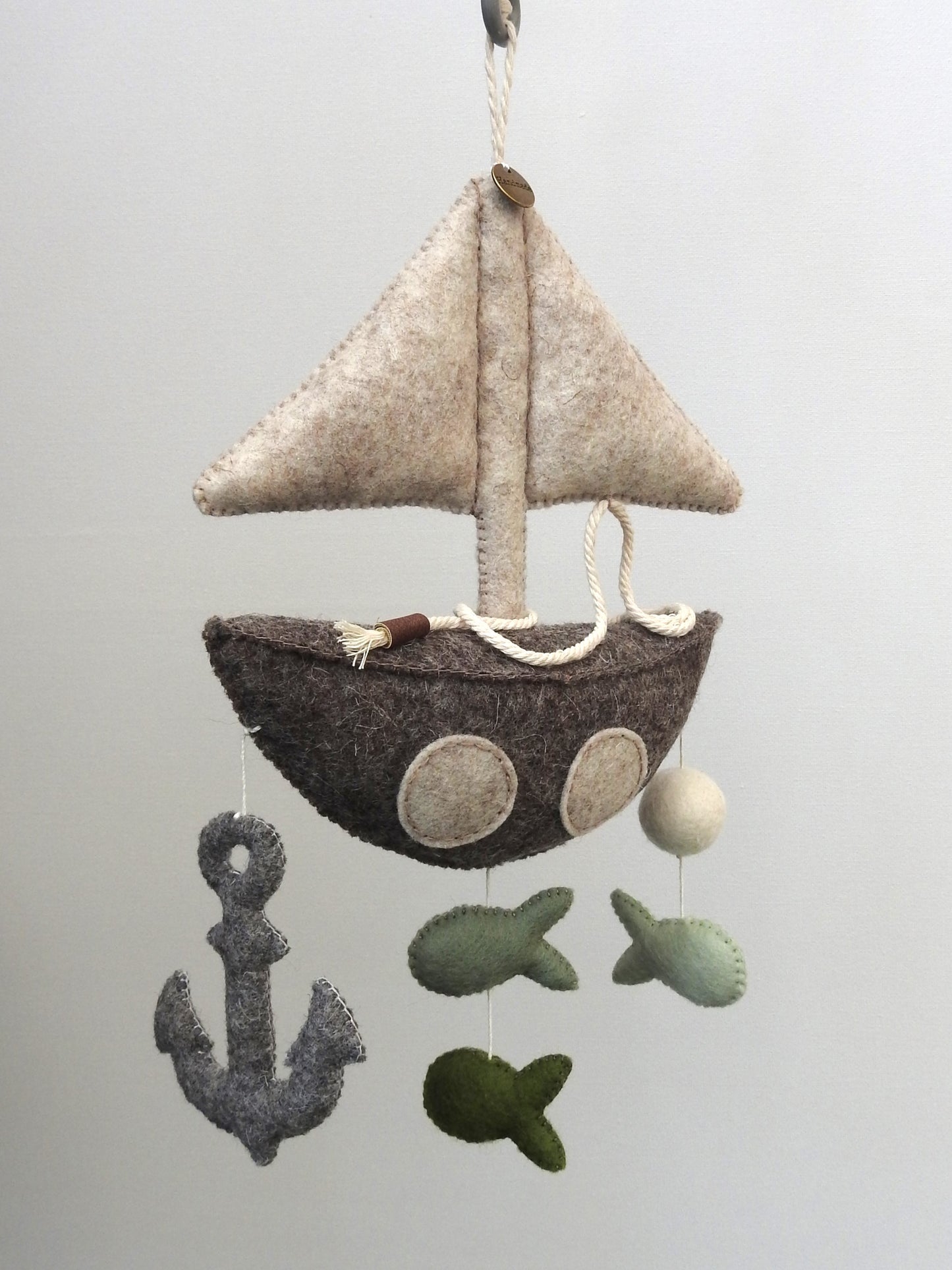 Mobile Boot "Anker lichten"