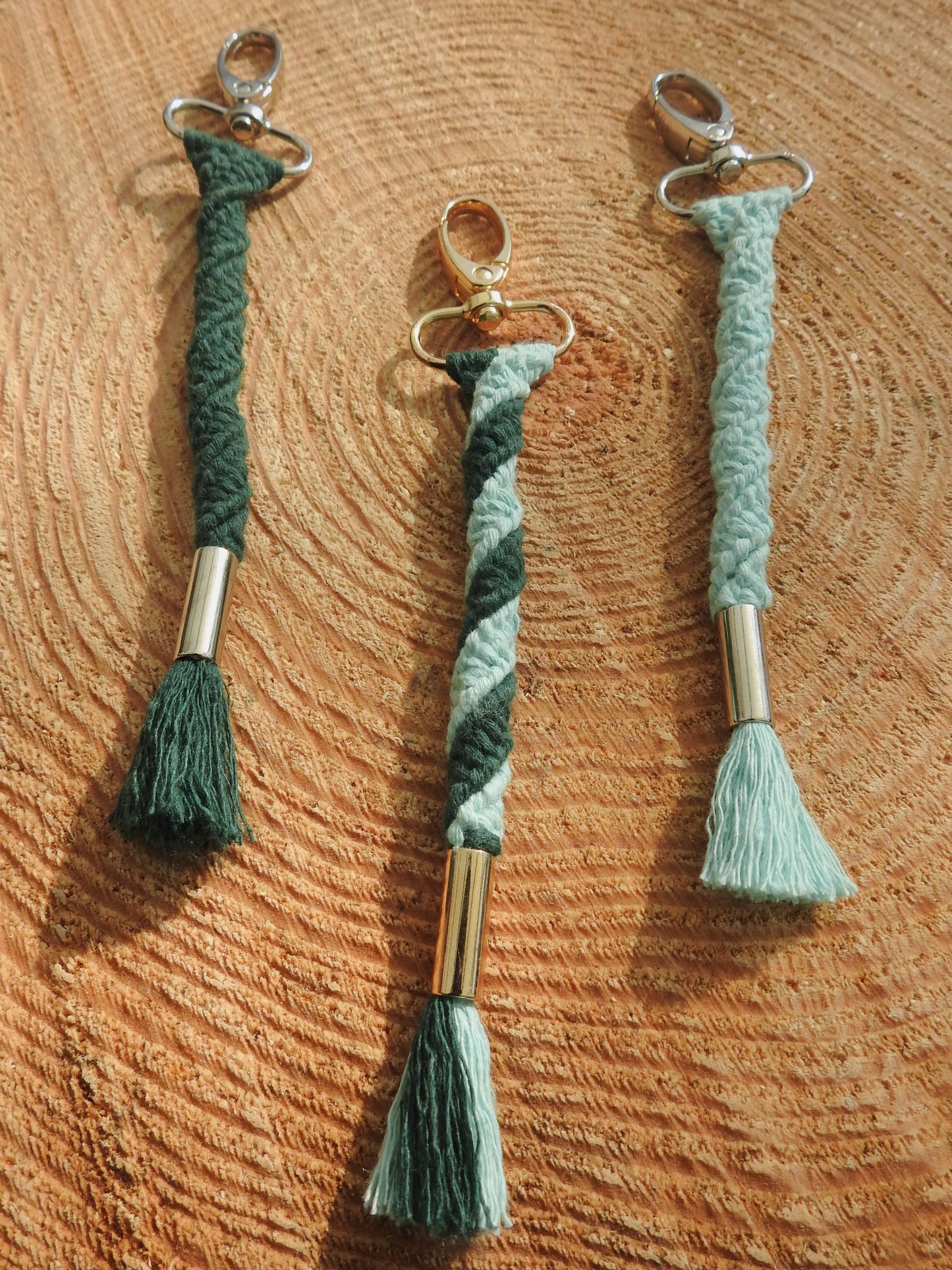 Anhänger "Twister" Türkis