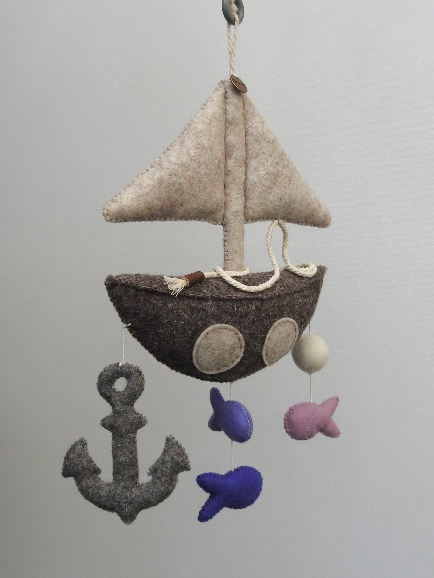 Mobile Boot "Anker lichten"