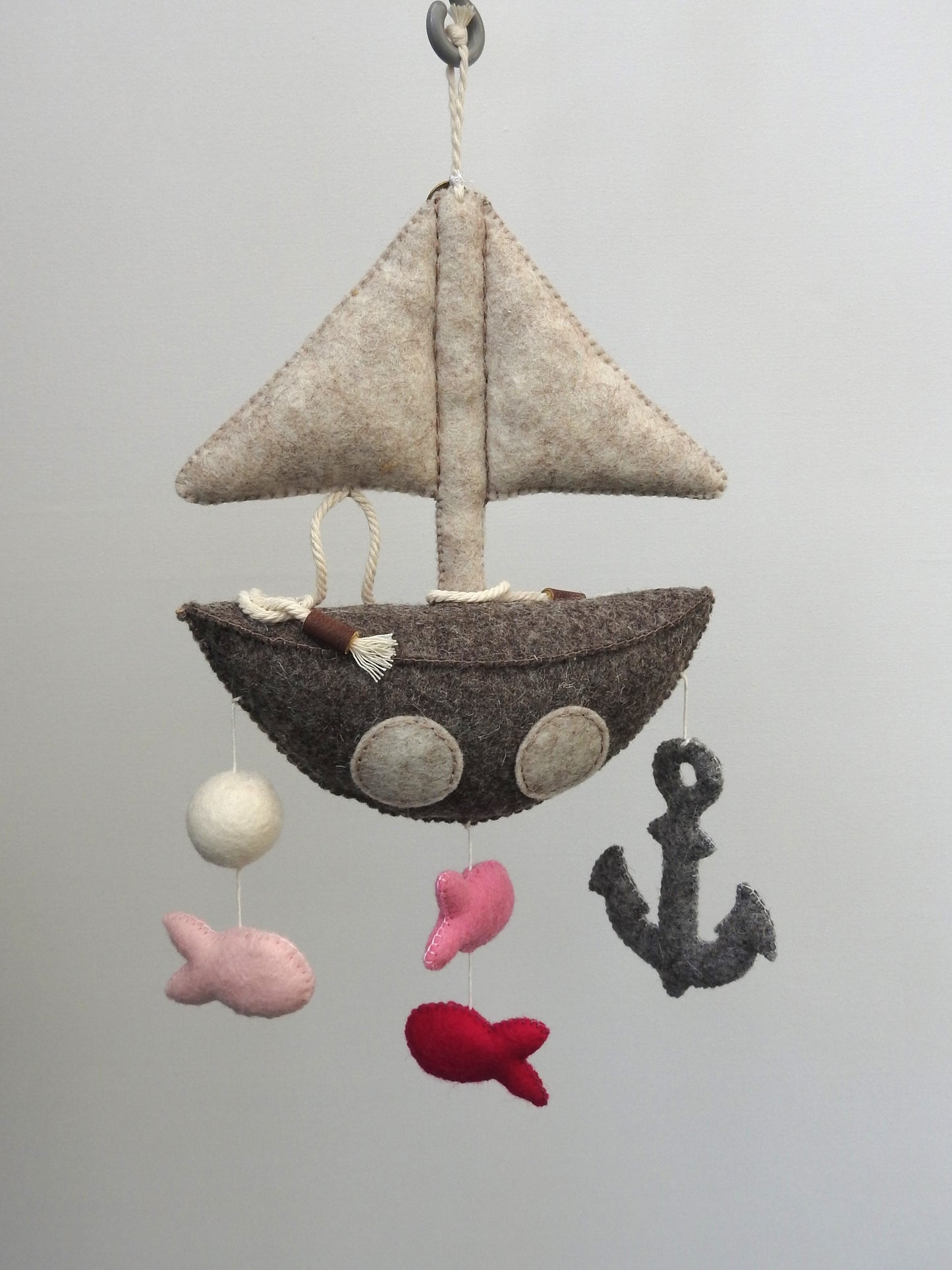 Mobile Boot "Anker lichten"