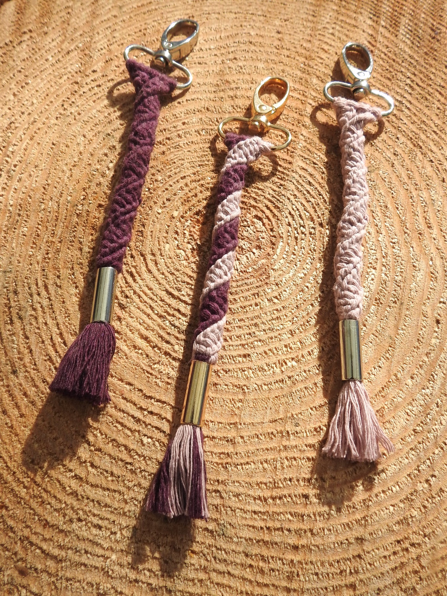 Anhänger "Twister" Rosa