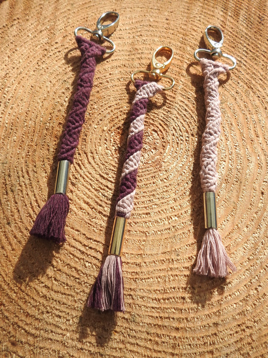 Anhänger "Twister" Rosa