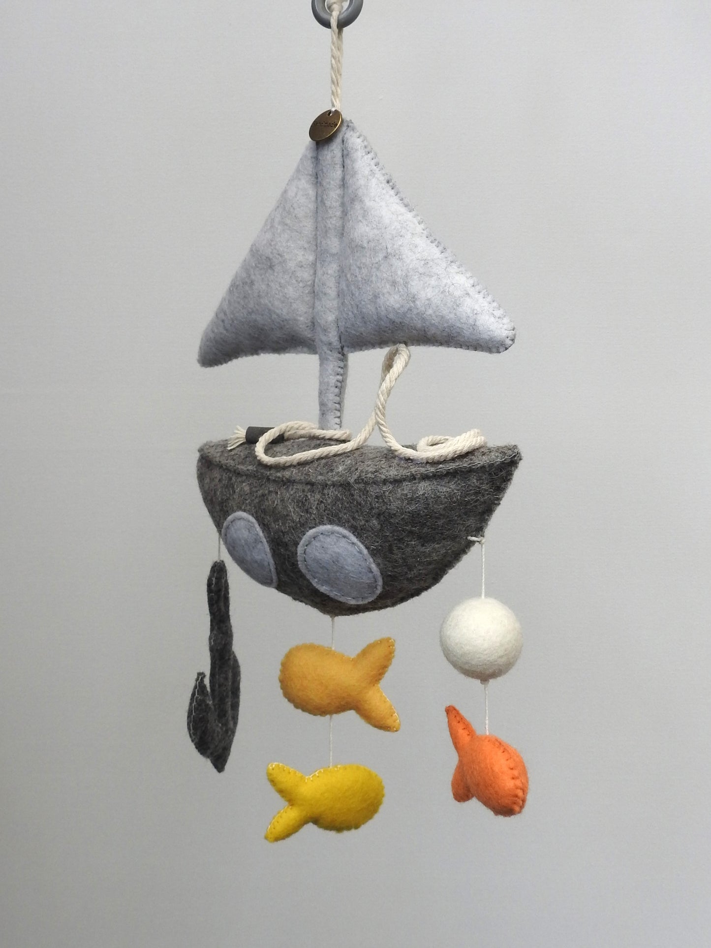 Mobile Boot "Anker lichten"