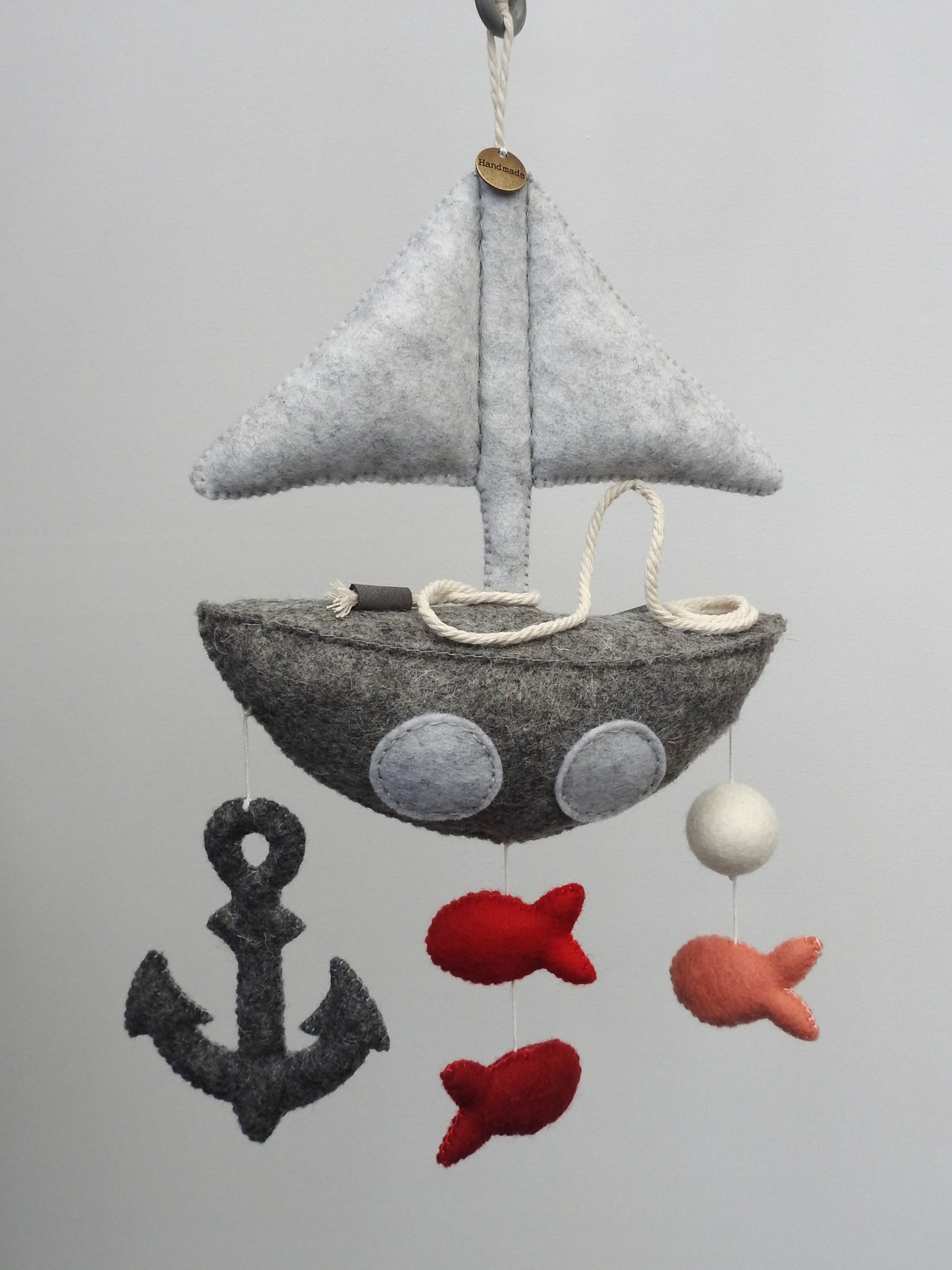 Mobile Boot "Anker lichten"