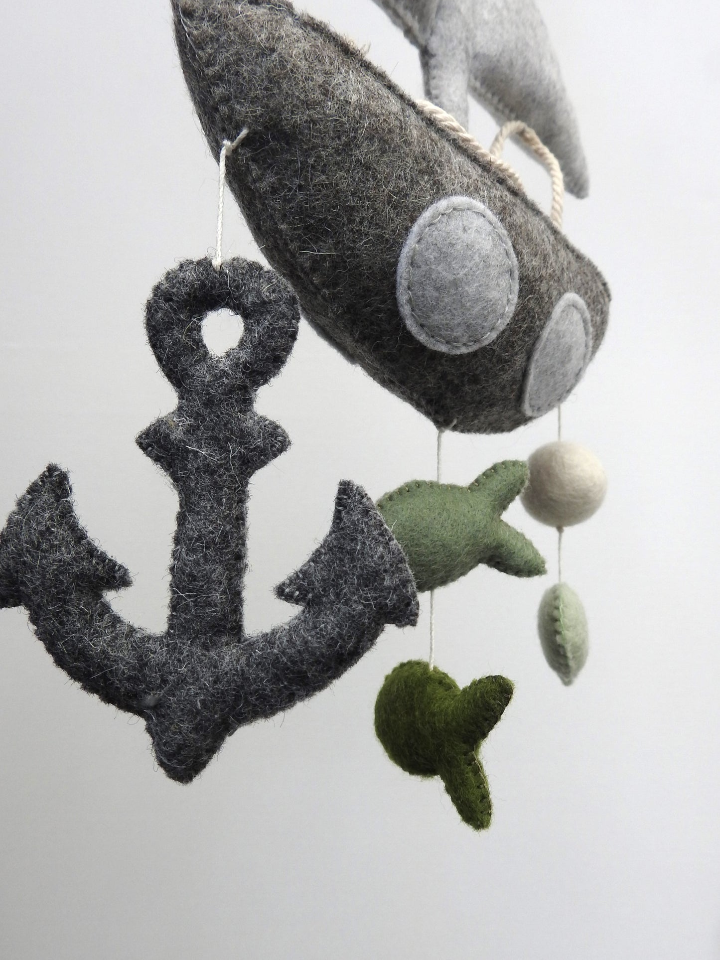 Mobile Boot "Anker lichten"