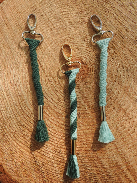 Anhänger "Twister" Türkis