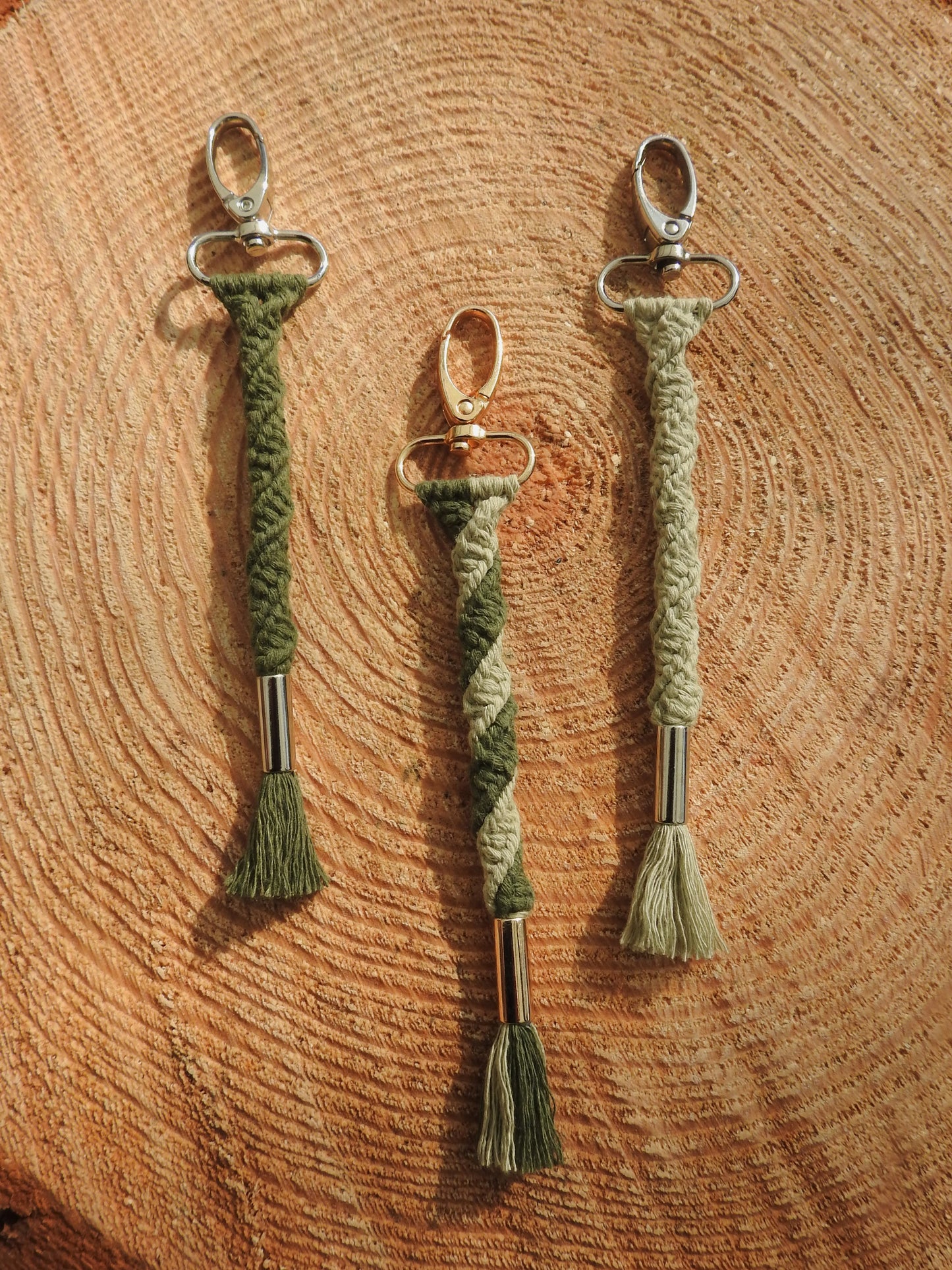 Anhänger "Twister" Grün