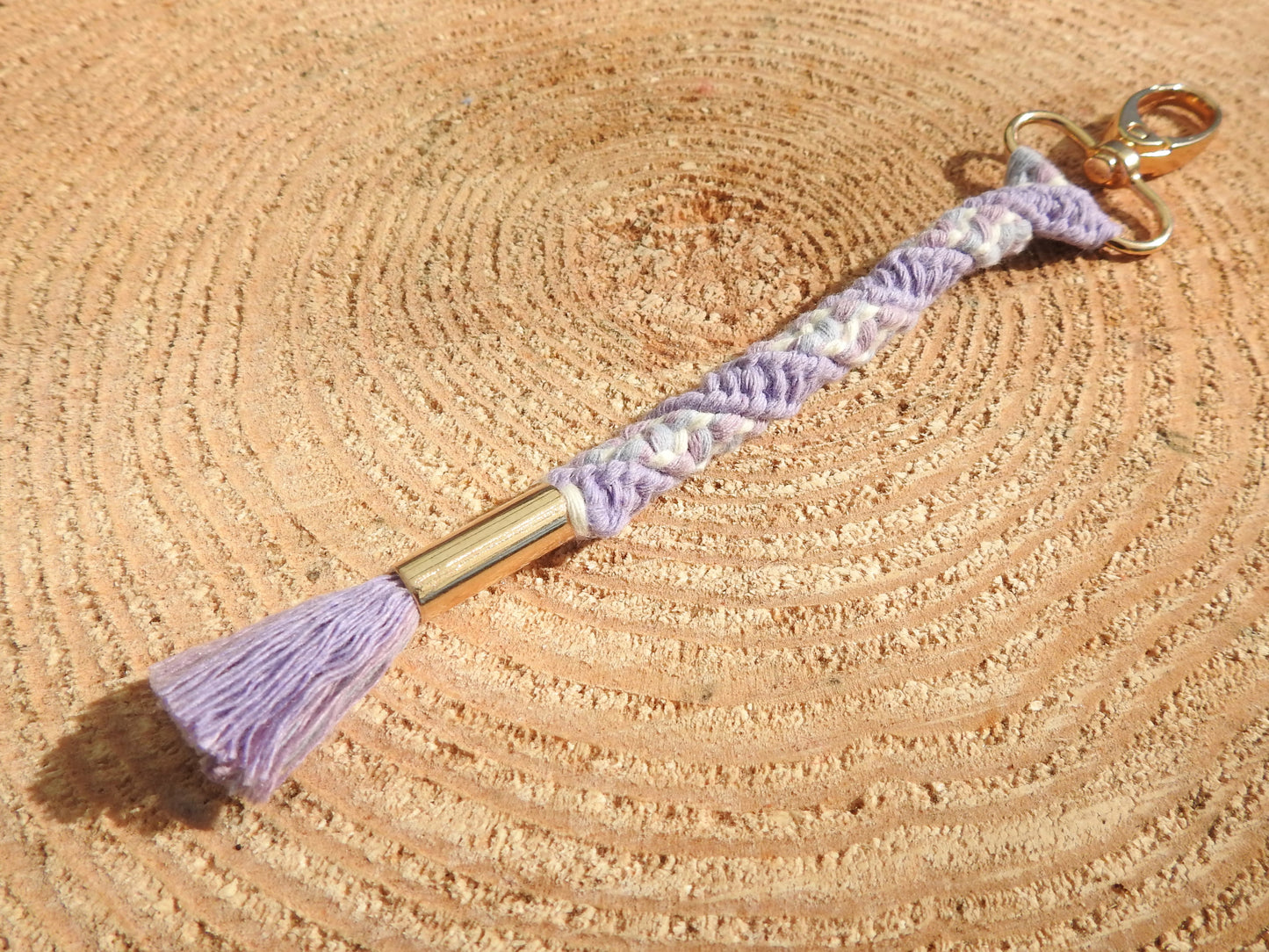 Anhänger "Twister" Lila