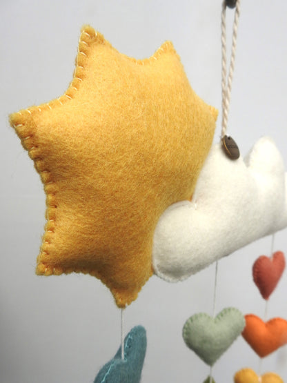 Mobile Sonne "Regenbogenglück"