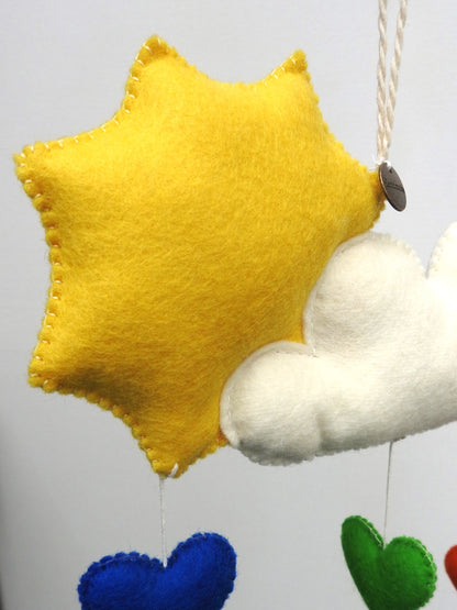 Mobile Sonne "Regenbogenglück"