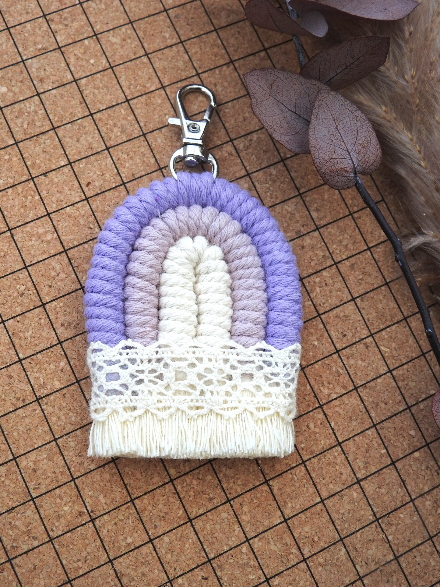 Regenbogen-Anhänger "S"