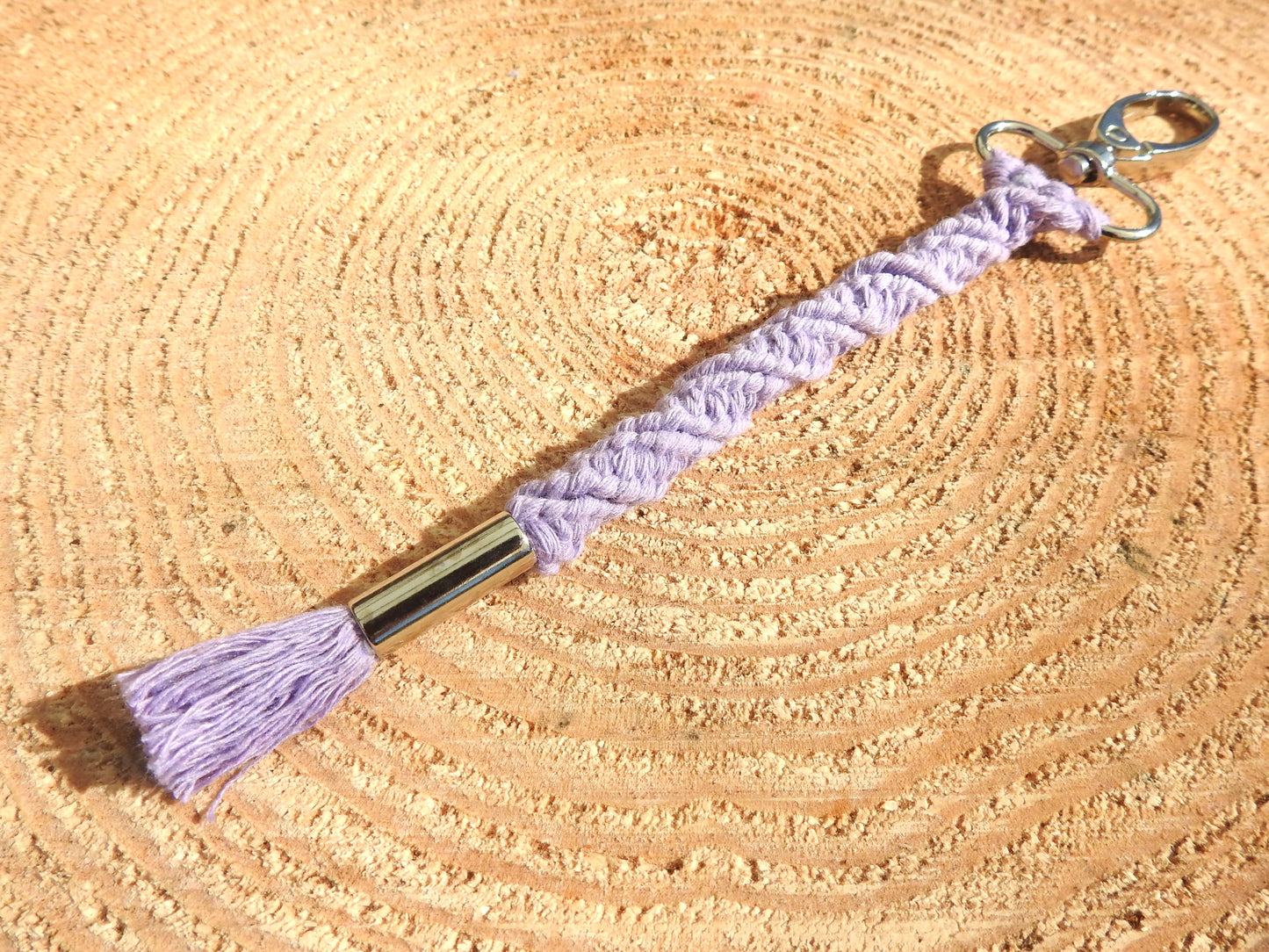 Anhänger "Twister" Lila