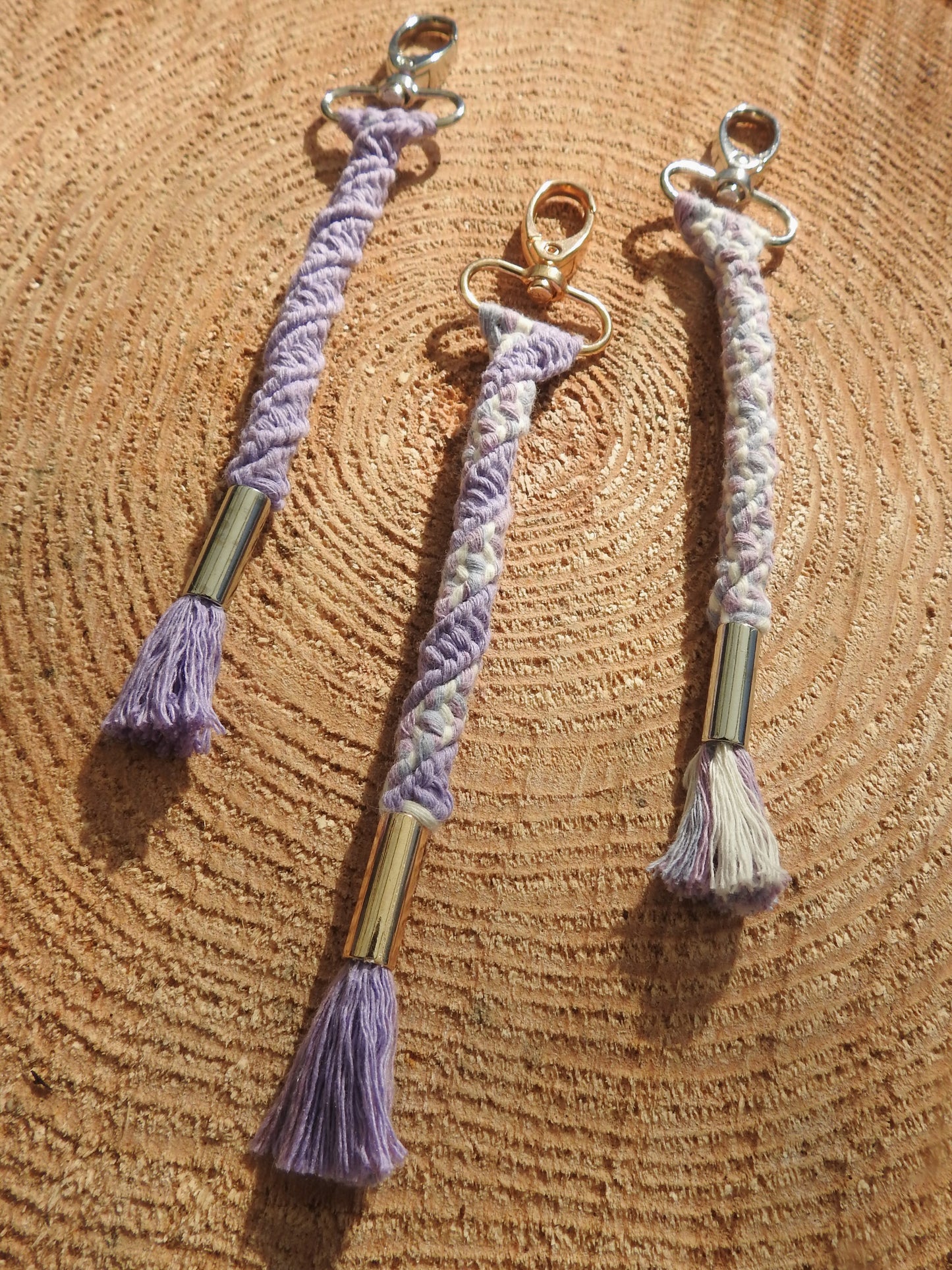 Anhänger "Twister" Lila