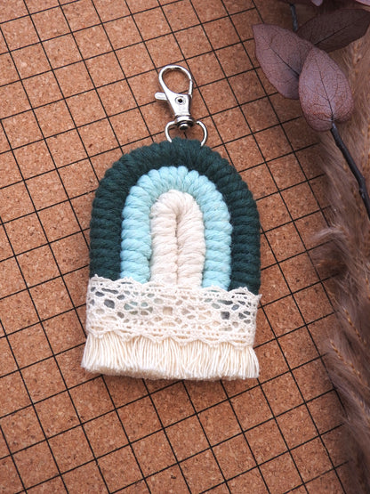 Regenbogen-Anhänger "S"