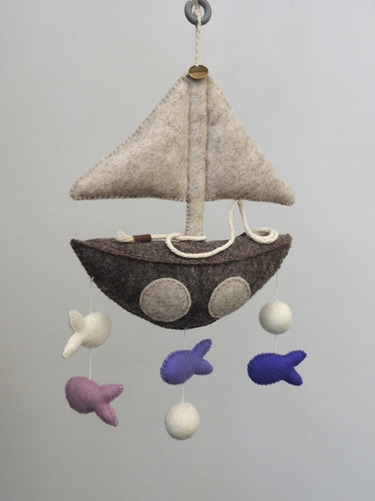 Mobile Segelboot "Ahoi"