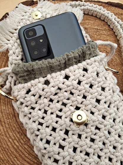 Boho-Handytasche