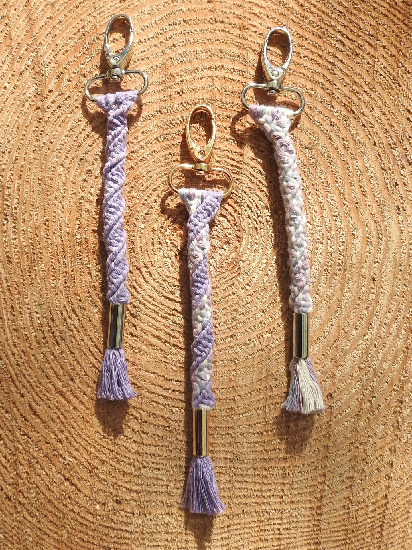 Anhänger "Twister" Lila