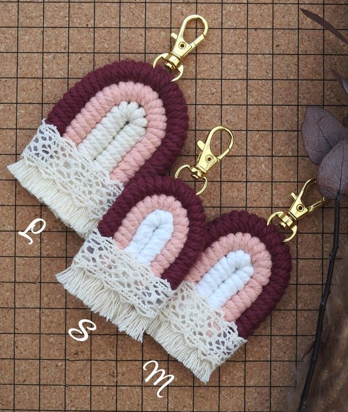 Regenbogen-Anhänger "S"