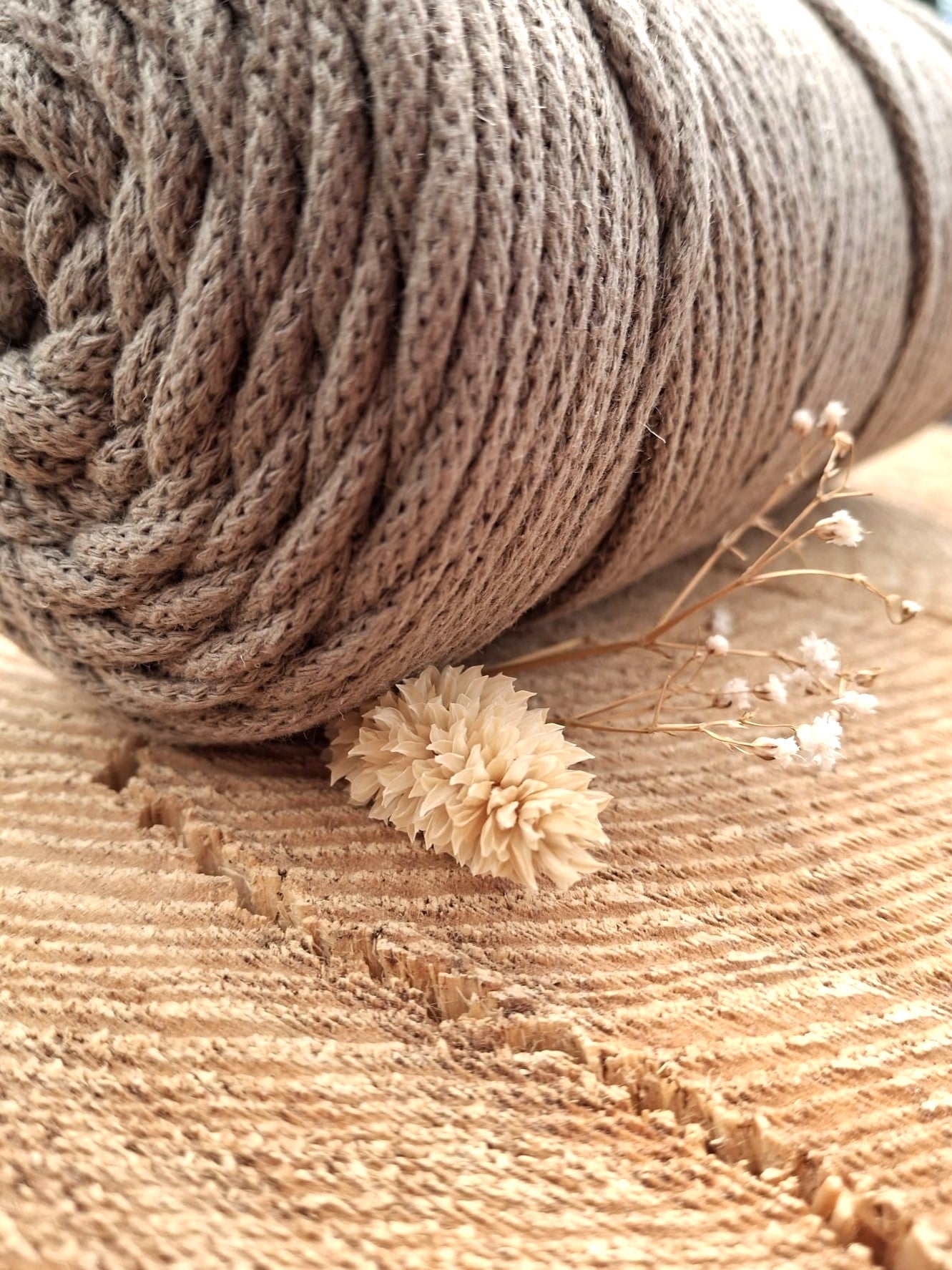 Makramee-Schale klein